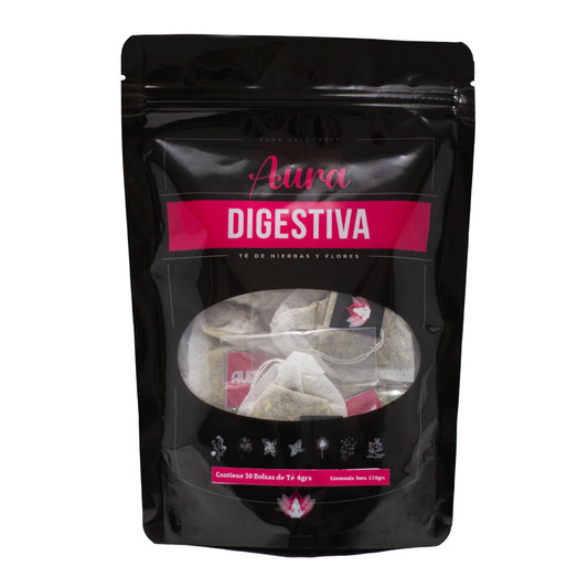 Aura Digestiva | 30 sobres de 4g - Té para la Gastritis & Té para la Colitis