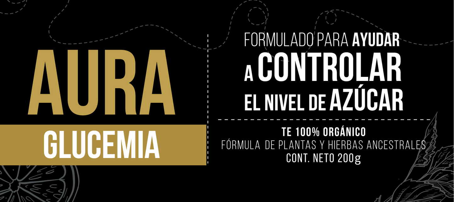 Aura Glucemia - Té para la Diabetes | 100% Natural - 200g